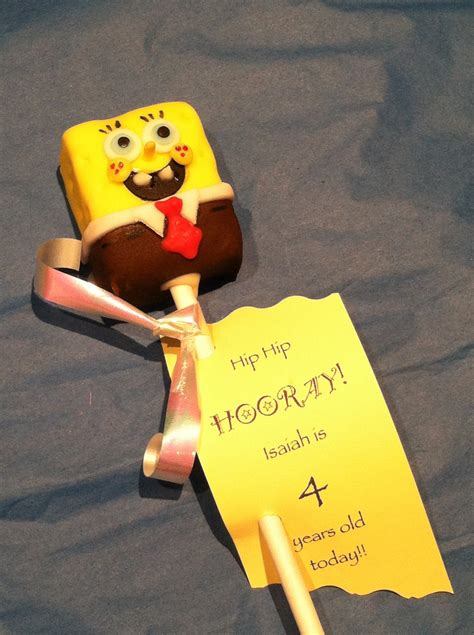 Spongebob Cake Pops - CakeCentral.com