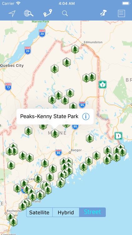 Maine State Parks map! by Shine George