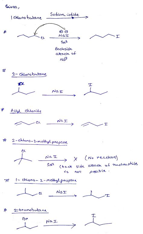 [Solved] Draw a reaction with reactant(s) and expected product(s) for each... | Course Hero