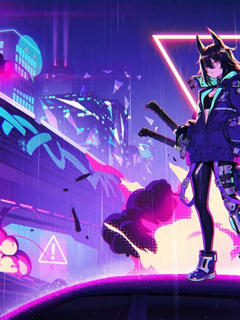 Anime Cyberpunk Neon Wallpapers - Most Popular Anime Cyberpunk Neon ...