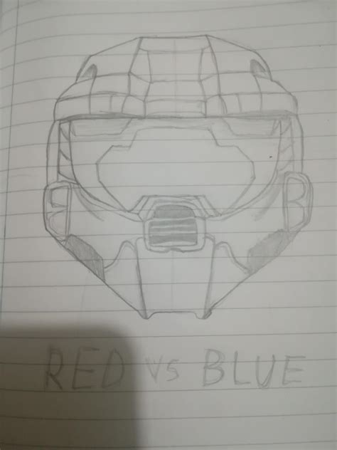 Nothing to see here just making RvB helmet. Ready to color it. : r/RedvsBlue