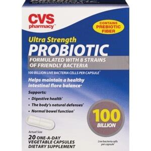 CVS Ultra Strength Probiotic Vegetable Capsules - CVS.com