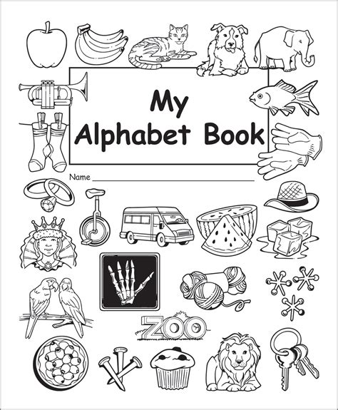 My Own Alphabet Book - TCR60018 | Teacher Created Resources