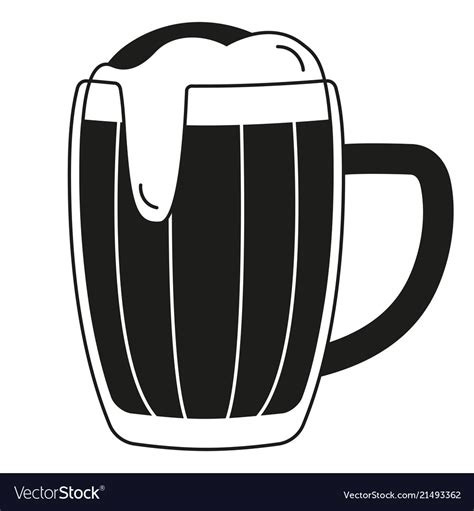 Beer Mug Outline Vector | Bruin Blog