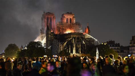 Famed Notre Dame Cathedral on fire in Paris