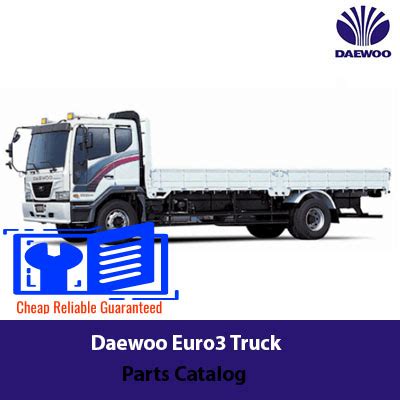 Daewoo Euro3 Truck Parts Catalog