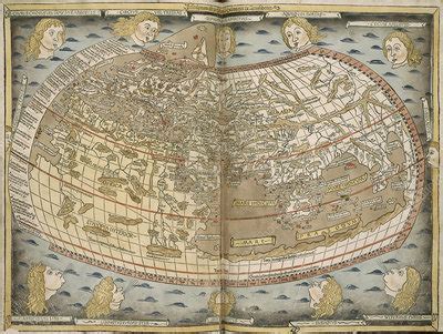 Ptolemy's World Map - Stock Image - C019/5418 - Science Photo Library