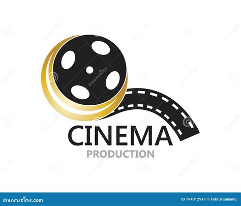 Movie Film Cinema Logo Design Template Stock Illustration ...