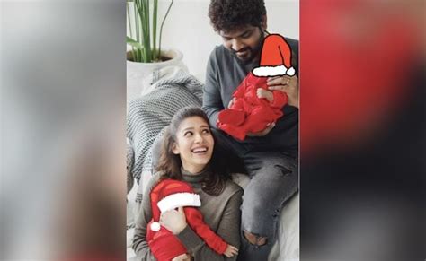 Nayanthara And Vignesh Shivan Celebrated Christmas With Their Twin Sons ...