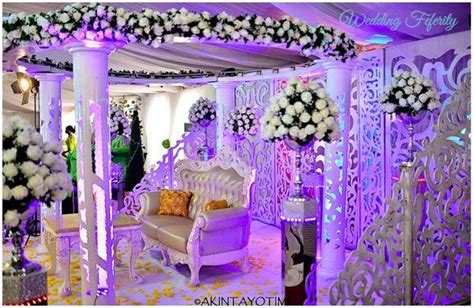 Check out Nigerian wedding decor ideas here -> http://www.weddingfeferity.com/nigerian-wedding ...