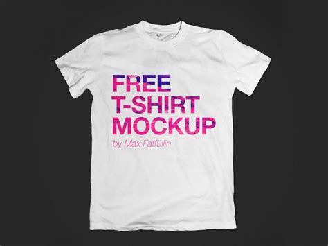 Free White T-Shirt Mock-up 2023 - Daily Mockup