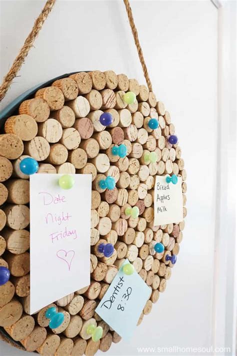 Wine Cork Board - an Easy DIY Project to get Organized - Girl, Just DIY!