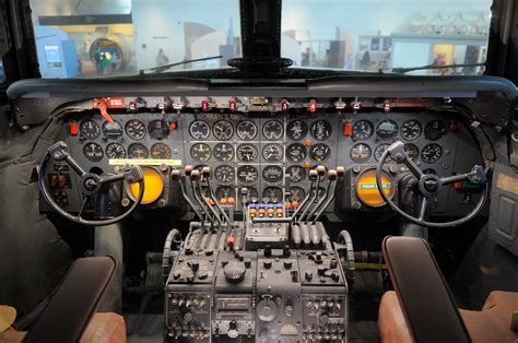 Douglas DC-7 cockpit | The Douglas DC-7 was an advanced deve… | Flickr