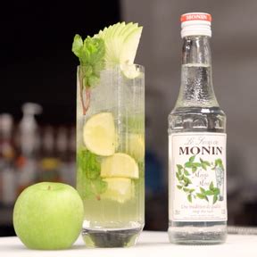 Refreshing Green Apple Mojito Cocktail Recipe by Monin India