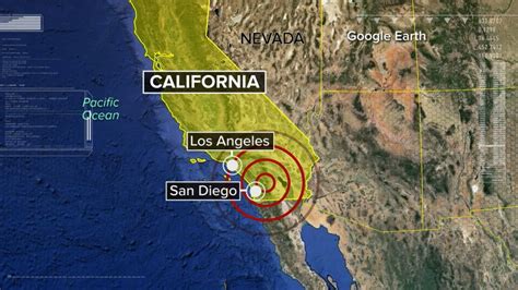 Where Is The Earthquake In California Right Now - The Earth Images ...