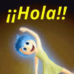 Alegría De Intensamente Saludando GIF – Inside Out Joy Hi – discover ...