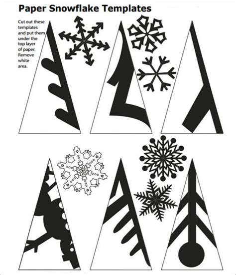 snowflake template to cut out: | Поделки, Снежинки, Самодельные ...