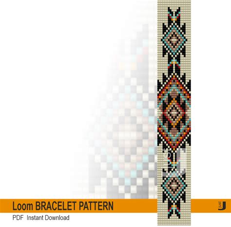 Loom Bracelet Pattern - JJ-1233B - Just Jewelry