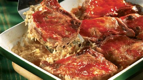 Bavarian Pork Chops Recipe - BettyCrocker.com