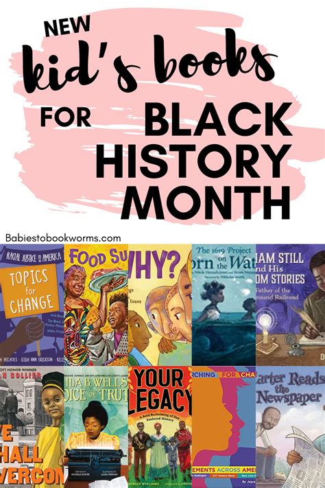 New Black History Month Books for Kids | Babies to Bookworms