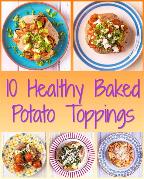 10 Healthy Baked Potato Toppings - Hungry Healthy Happy