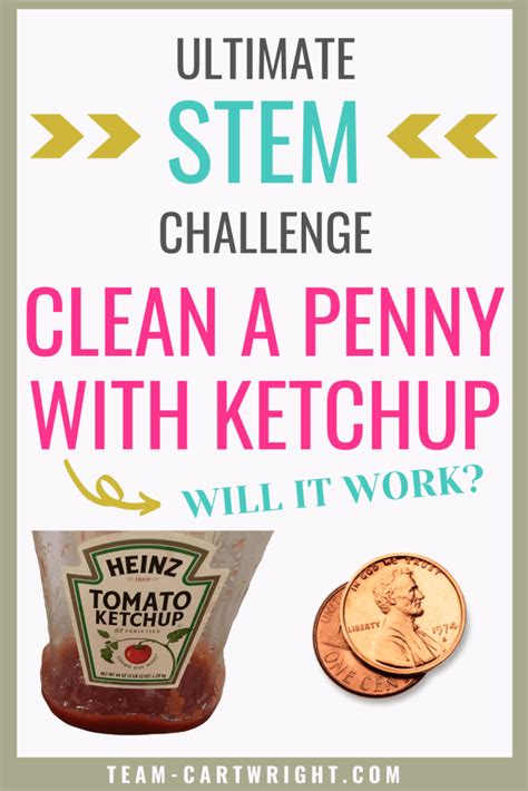 At Home Chemistry: Cleaning Pennies with Ketchup - Team Cartwright