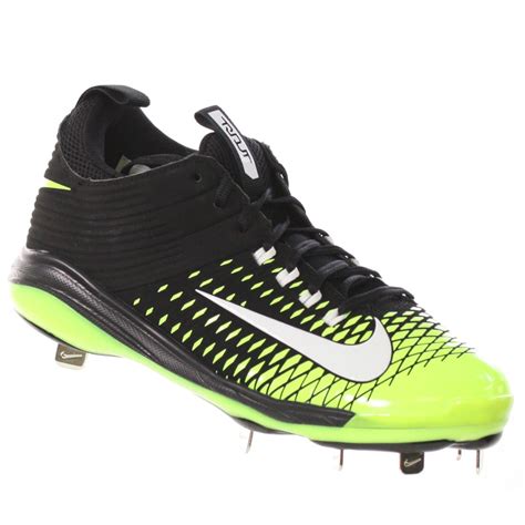 NIKE TROUT 2 PRO MEN'S METAL BASEBALL CLEATS BLACK WHITE 9 - Walmart ...