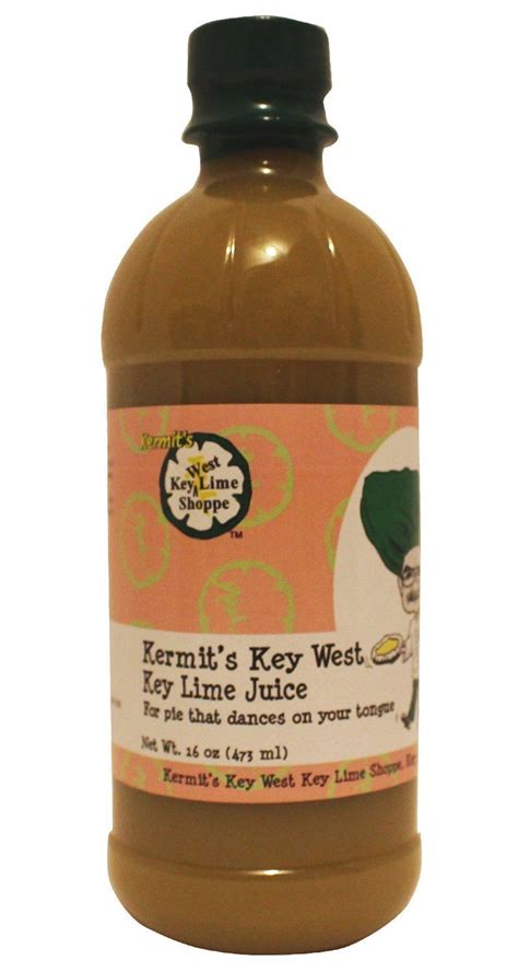 Kermit's Double Strength Key Lime - Juice 16 oz (like getting 32 OZ) With 100% Natural Florida ...