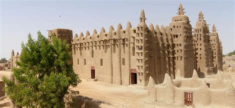 The Great Mosque of Djenné Mali [4521x2094] | Architecture, Carthage, Monument valley