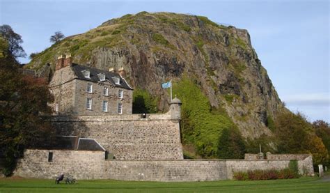 Photographs of Dumbarton Rock and Castle on the Firth of Clyde in the ...