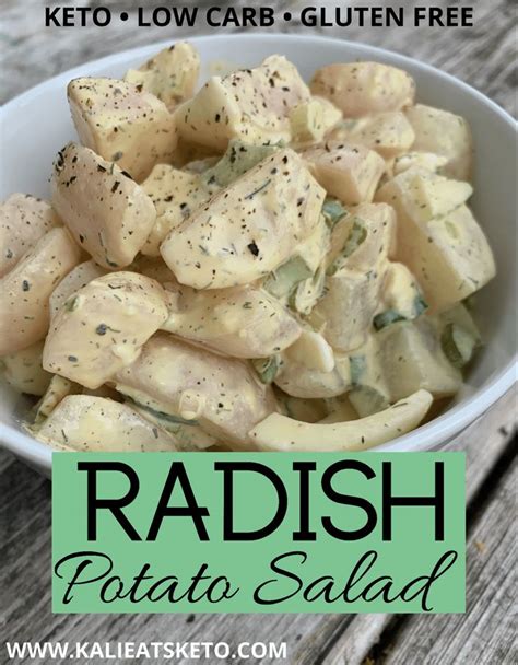 Radish Potato Salad in 2021 | Potato salad, Potatoe salad recipe, Keto ...