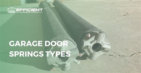 Garage Door Springs Types: A Comprehensive Guide - Garage Door Repair ...