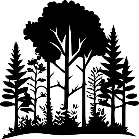 Woodland - Minimalist and Flat Logo - Vector illustration 24163709 Vector Art at Vecteezy