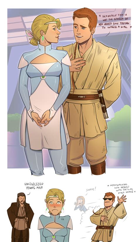 Young Satine and Obi-Wan by birdyraider on DeviantArt