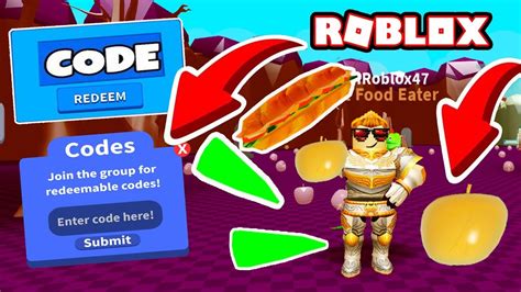 NEW FOOD SIMULATOR + CODE | Food Simulator Roblox - YouTube