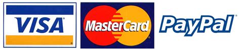 PayPal Visa MasterCard Logo - LogoDix