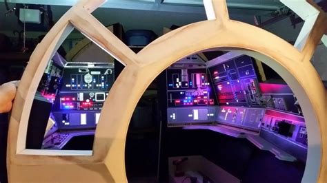 1:1 Millennium Falcon Cockpit Replica - Group Build | Star wars room, Millennium falcon cockpit ...