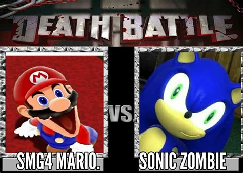 Smg4 Mario vs Sonic zombie by xxstanthesaiyan on DeviantArt