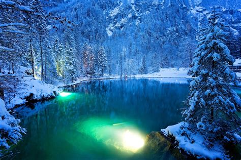 Blue Winter Lake Wallpapers - Wallpaper Cave