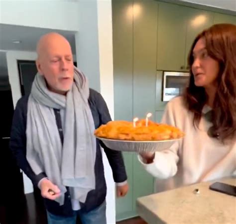 Bruce Willis' family sings 'Happy Birthday' to actor on 68th birthday