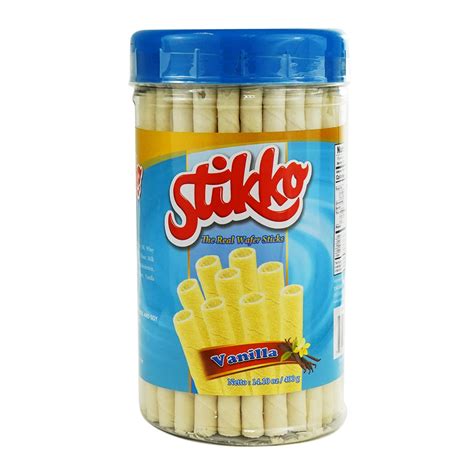 Stikko Vanilla Wafer Sticks, 14.1 oz (12-Count) - VIFON INTERNATIONAL INC.