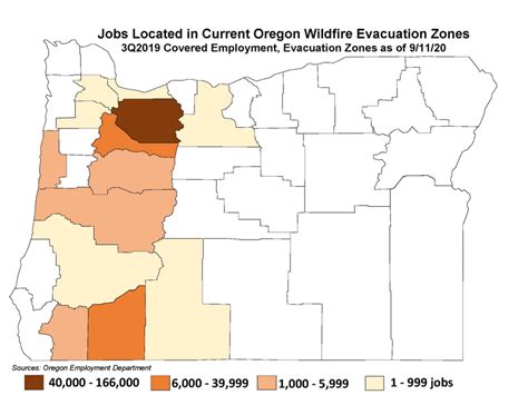 Wildfires in Oregon: Businesses and Jobs in Evacuation Zones - Southern ...