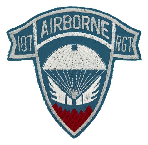 187th Airborne Infantry Regiment Patch | Flying Tigers Surplus