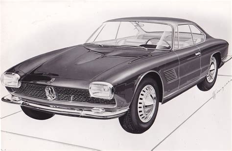 1961 Maserati 5000 GT Coupe (Bertone) - Studios