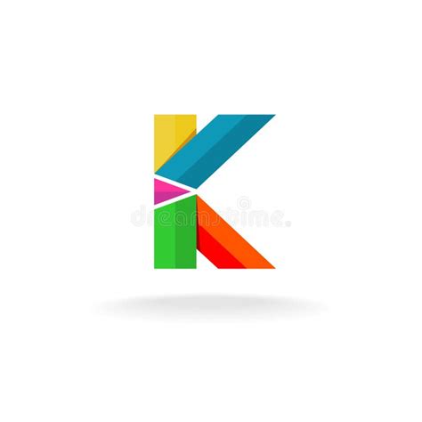 Letter K Colorful Ribbons Logo Stock Illustrations – 2 Letter K Colorful Ribbons Logo Stock ...