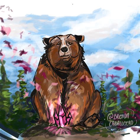 Bear spirit | Artist, Spirit animal, Painting