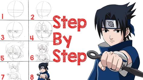 How To Draw Sasuke Step By Step Naruto Sketch Sasuke Drawing Naruto | Images and Photos finder