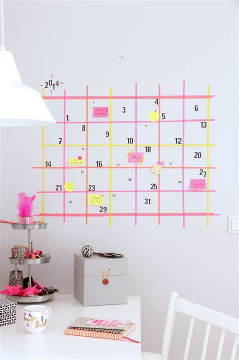 20+ DIY Washi Tape Wall Art Ideas