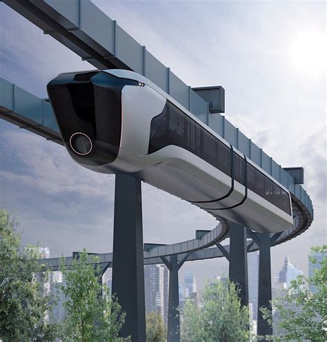 Hanging Monorails are Here to Stay - Yanko Design