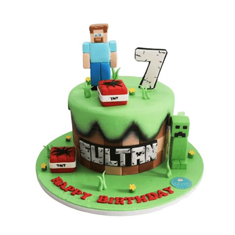 Minecraft Cake #1 - Glance Cake